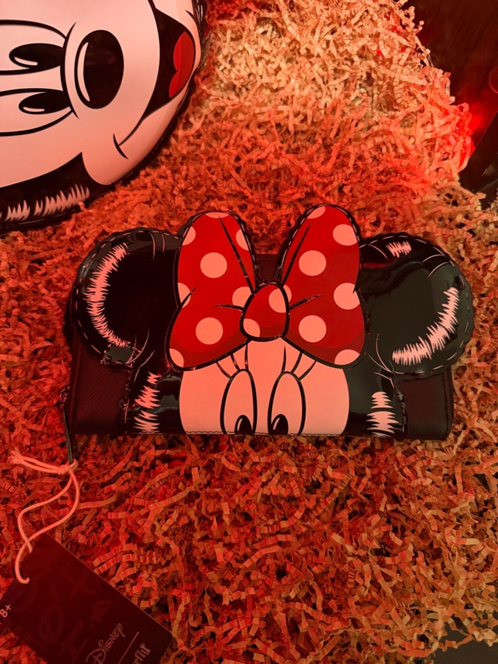 Exclusive Minnie Mouse Loungefly Convertible Crossbody Bag and Wallet Bundle - Picture 2 of 4
